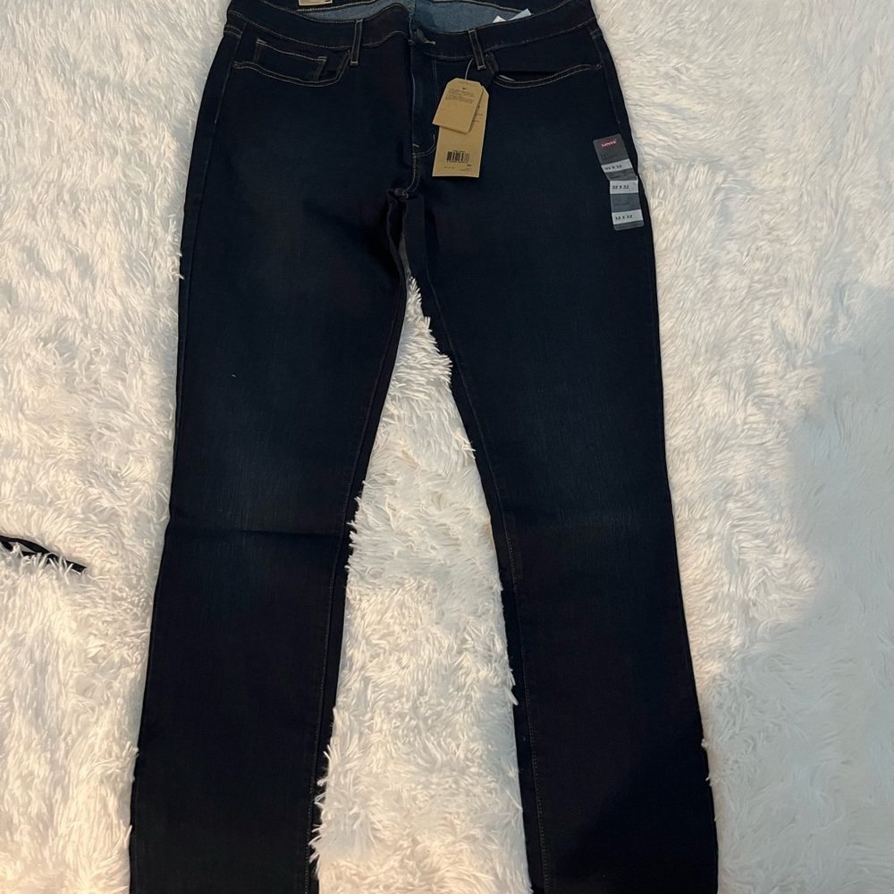 Levi’s skinny blue jeans